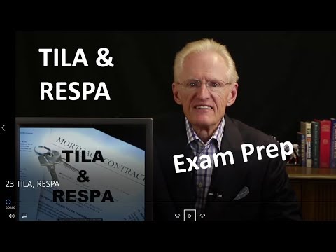 23 TILA, RESPA - Arizona Real Estate License Exam Prep