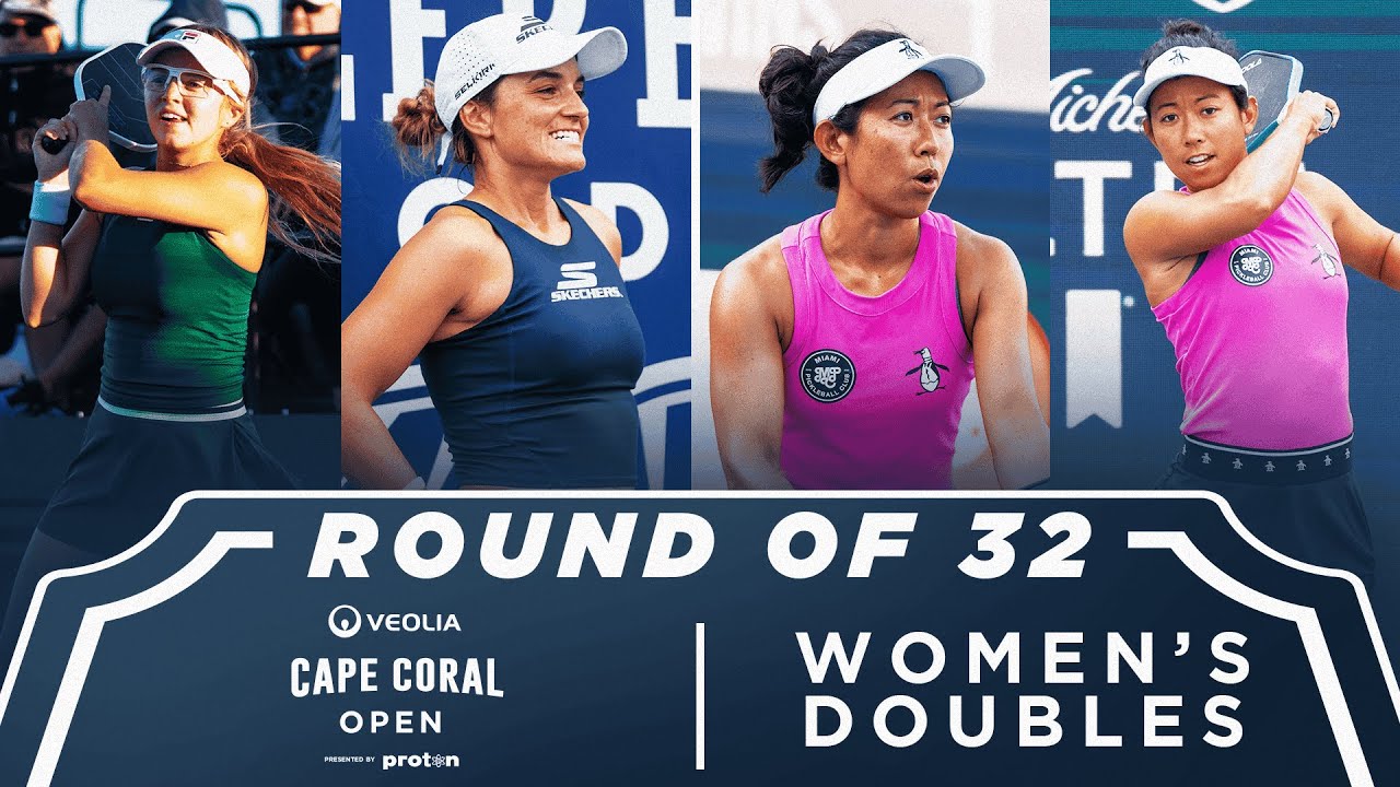 Waters/Parenteau v Oshiro/Stewart at the Veolia Cape Coral Open