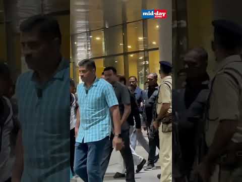 Salman Khan arrives in Mumbai with tight security