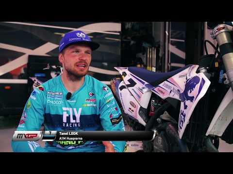 Tanel Leok celebrates his 250th MXGP at the MXGP of France