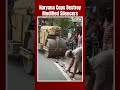 Haryana Cops Destroy Over 50 Modified Silencers Using Road Roller  - 00:20 min - News - Video