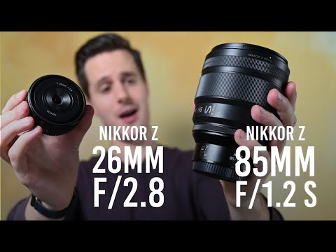 Nikon has officially added a pair of FX-format lenses to the Z-series lineup: the NIKKOR Z 85mm f/1.2 S and NIKKOR Z 26mm f/2.8. Featuring a classic focal length and exceptionally fast maximum aperture, the 85mm is sure to become a favorite among professional portrait, wedding, and fashion photographers. Balancing the release, the 26mm is a tiny, everyday prime perfect for photographers getting started with street, architecture, and landscape photography.