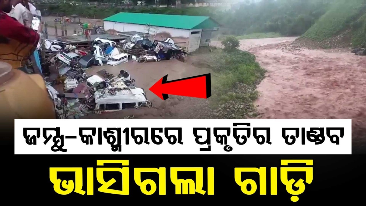Flash Floods In Jammu & Kashmir's Rajouri; Vehicles Swept Away, Red Alert In Himachal | Argus News