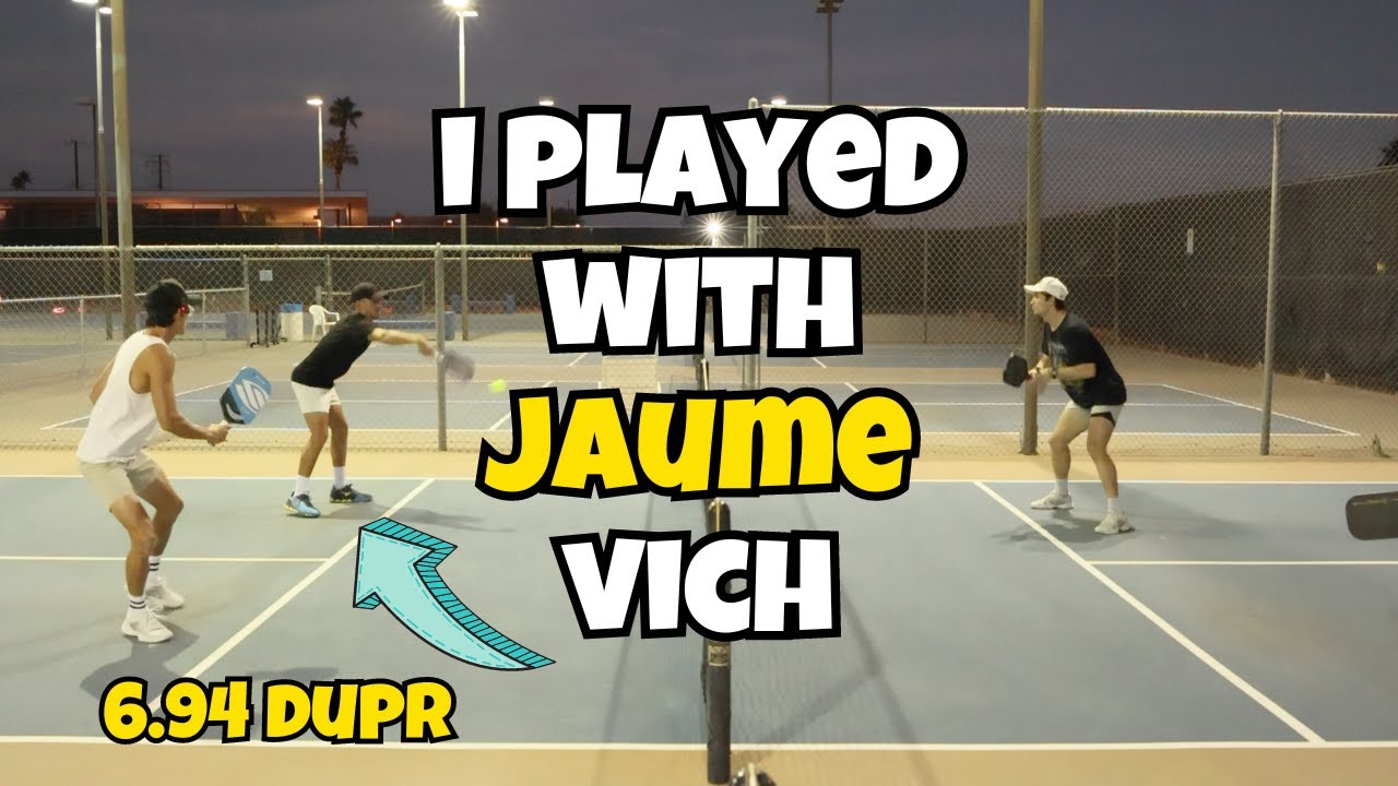 MIC'D UP Pickleball Ep. 10 | My game with Jaume Vich