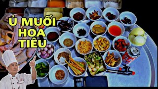 Trọn bộ công thức kinh doanh gà ủ muối hoa tiêu