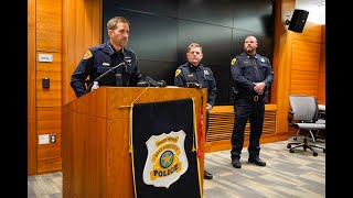 Salt Lake City Police give update after protest shooting