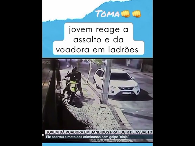 #motovlog#ladrões#tenta roubar pedestre#veja#!