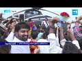 Huge Fans Crowed at YS Jagan Helicopter Landing at Nellore |@SakshiTV - 0 min - News - Video