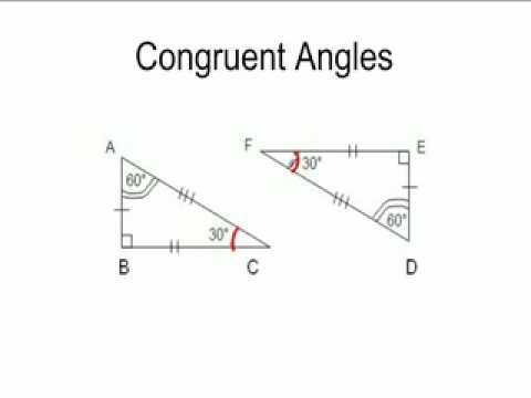 Congruent Angles - YouTube