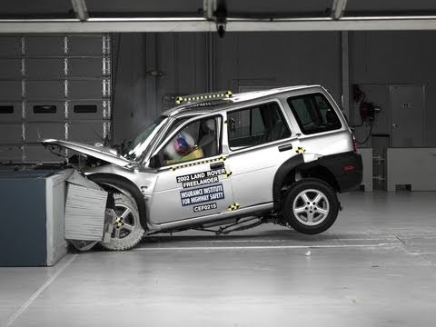 Видео Crash Тесто Land Rover Freelander 2000 - 2003