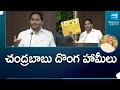 CM Jagan Comments about Chandarababu Fake Promises to win AP Elections | @SakshiTV