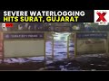 Gujarat Flood Alert LIVE: Heavy Rain Causes Severe Waterlogging in Surat | Gujarat Floods LIVE