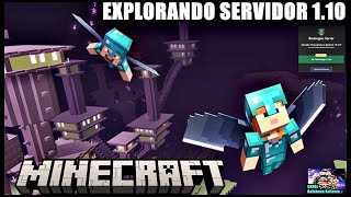 COMO FARMAR E CONSEGUIR ITENS RAROS NO Minecraft ONLINE!  EXPLORANDO SERVIDOR BEUTEUGEU 1.10