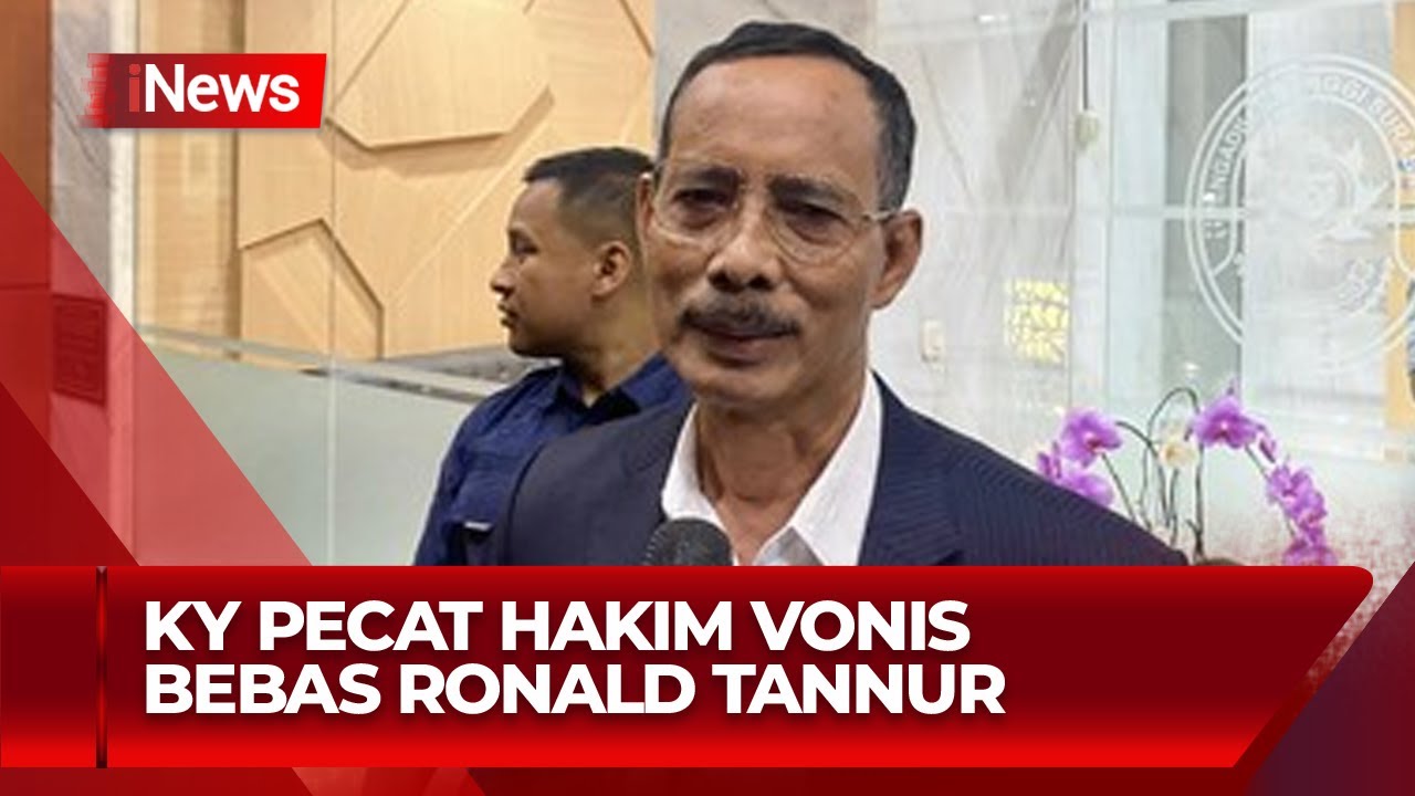 Komisi Yudisial Ungkap Pemecatan Hakim yang Vonis Bebas Ronald Tannur - iNews Malam 26/08