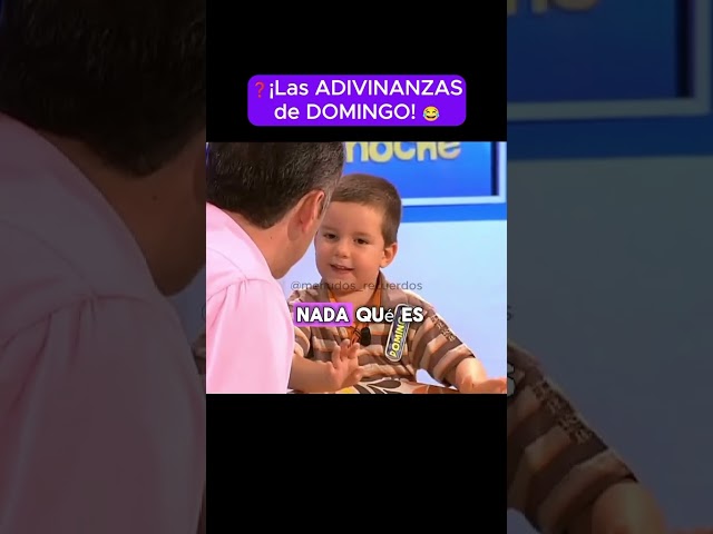 Domingo y sus adivinanzas