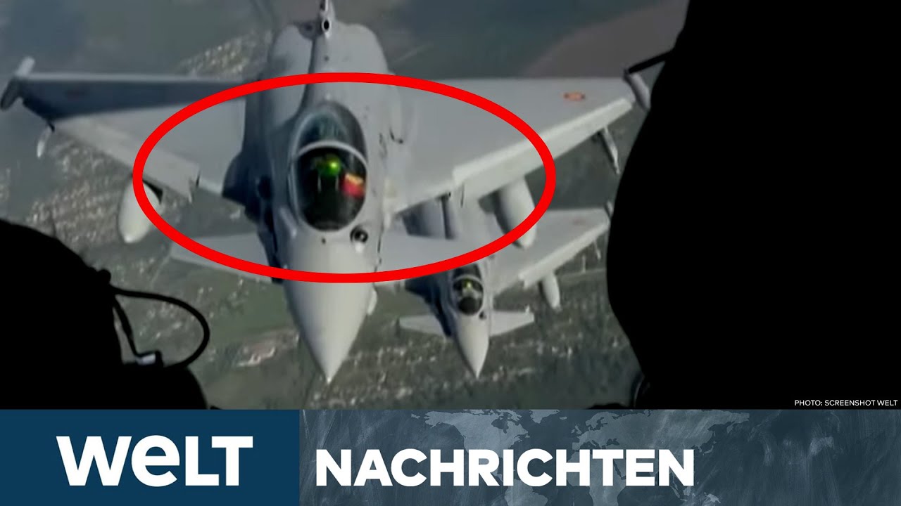 PUTINS KRIEG: "Viel zu gefährlich!" Ein deutscher Eurofighter-Pilot lässt aufhorchen! | WELT STREAM