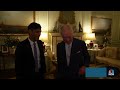 King Charles III refers to cancer diagnosis as he meets with U.K. prime minister  - 01:05 min - News - Video