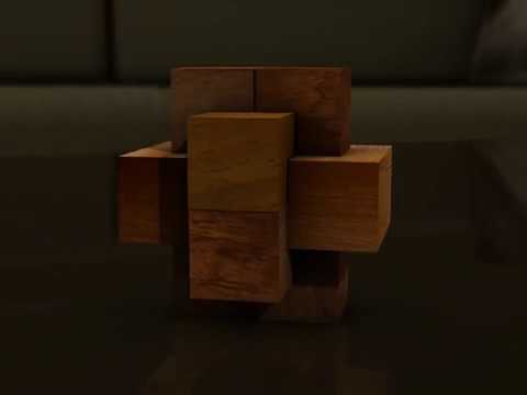 Wooden Burr Puzzle: Solution to Links from SiamMandalay