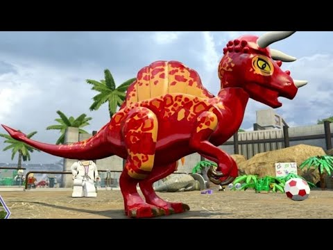 LEGO JURASSIC WORLD CUSTOM DINOSAURS - PARASAUROLOPHUS AS 