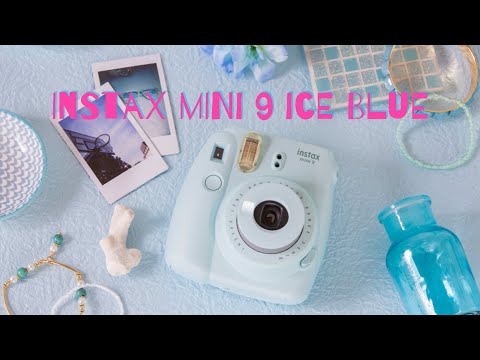 video Fujifilm Instax Mini 9 Kamera, eis blau