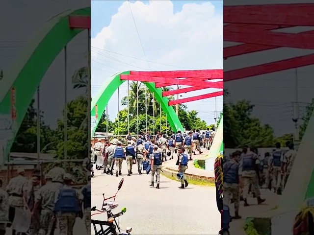 গোপালগঞ্জের আনা শেখানো আছে সেনাবাহিনী।