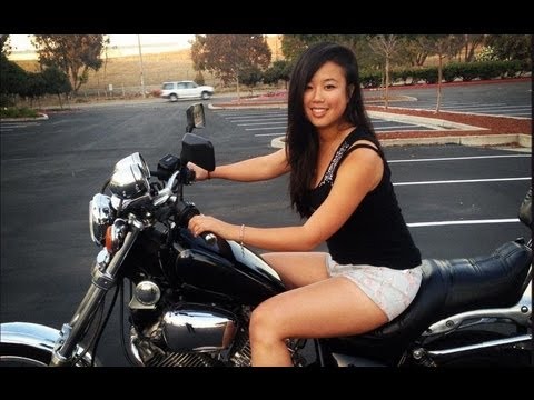 Asian On Motorcycle 69
