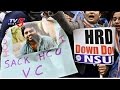 NSUI activists mob Union HRD office; protest against VC