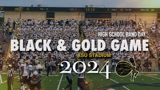 Black & Gold Game 2024 | High School Band Day | Alabama State University