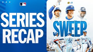 FULL SERIES RECAP: The Dodgers SWEEP the Padres!