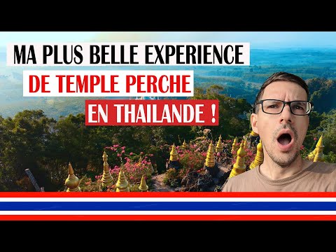 le plus beau temple perché de thaïlande !
