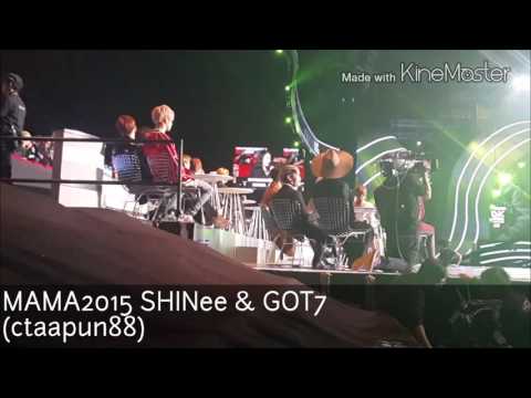 20151202 MAMA2015 SHINee & GOT7 fancam