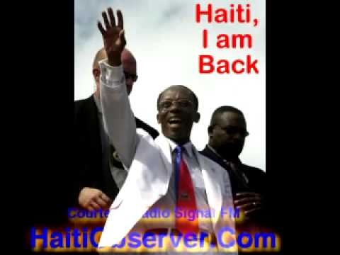 www.Haitiobserver.com - Jean-Bertrand Aristide arrival in Haiti - - YouTube