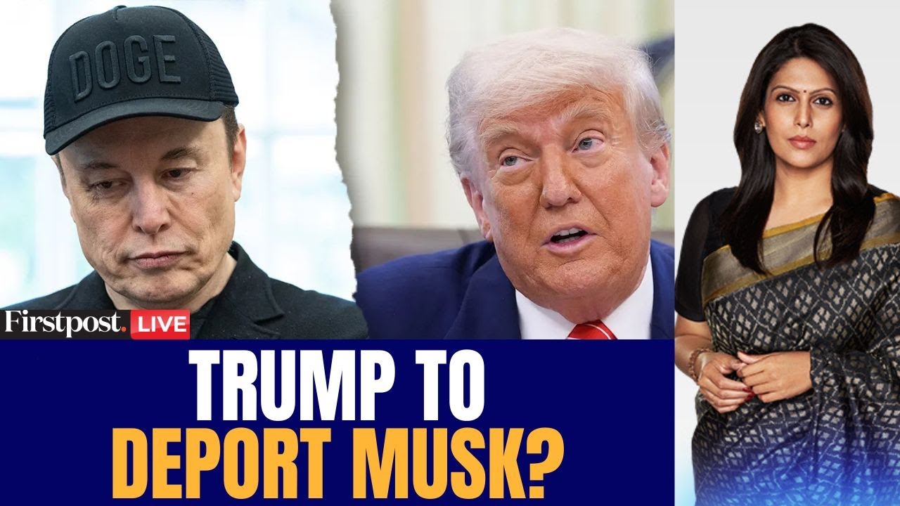 Trump Musk Feud LIVE: Musk Mulls His Own Party |Trump Threatens Deportation |Vantage |Palki Sharma