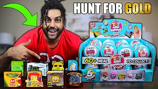Opening A FULL CASE OF ZURU MYSTERY MINI TOY BRANDS!! HUNTING FOR RARE GOLD SPONGEBOB!!