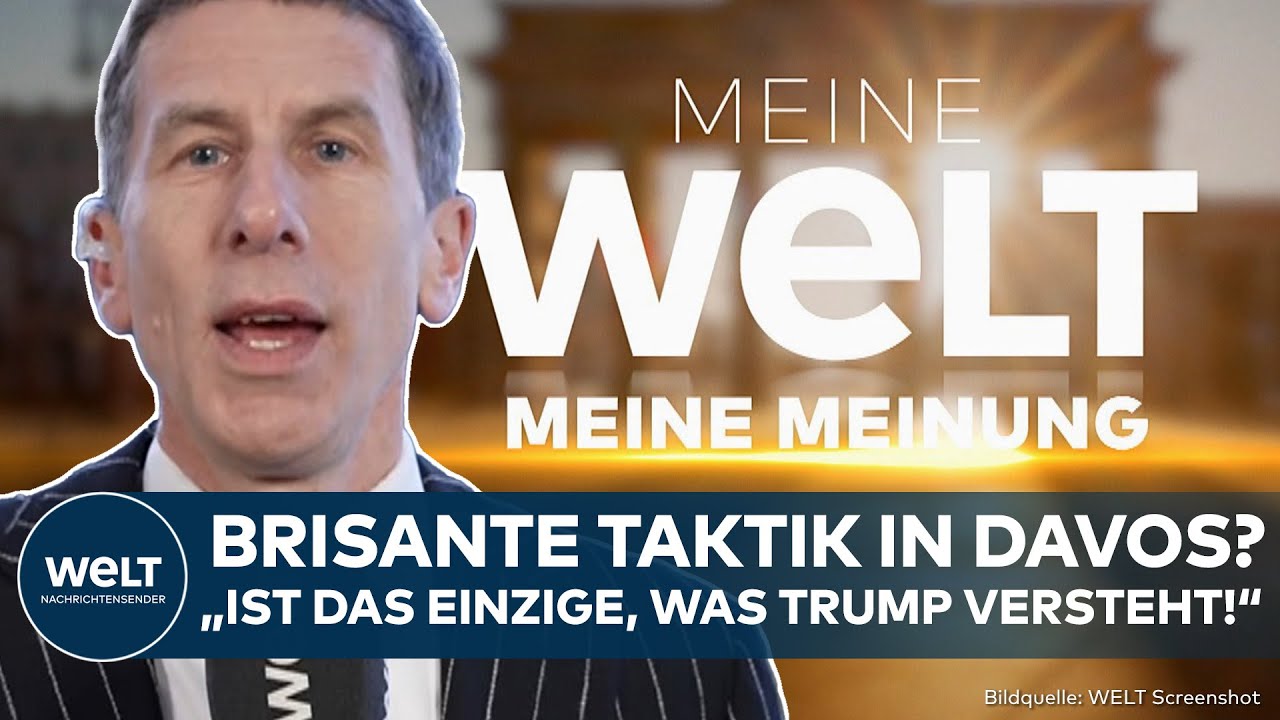 MEINE MEINUNG: Showdown in Davos! Taktik gegen Trump? EU könnte Plan gegen USA haben
