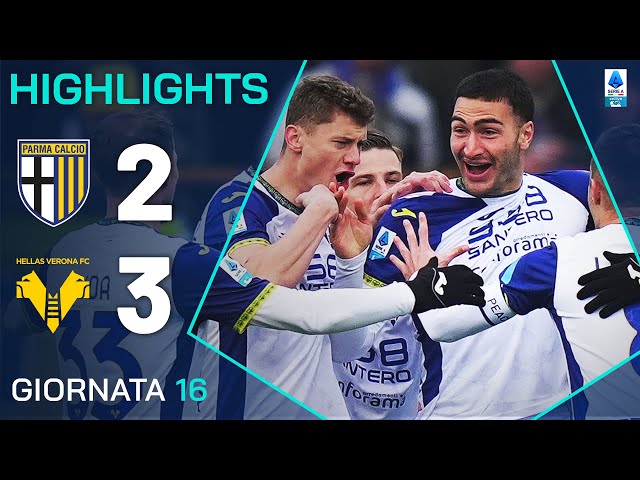 PARMA-VERONA 2-3 | HIGHLIGHTS | 16ª GIORNATA | SERIE A ENILIVE 2024/25