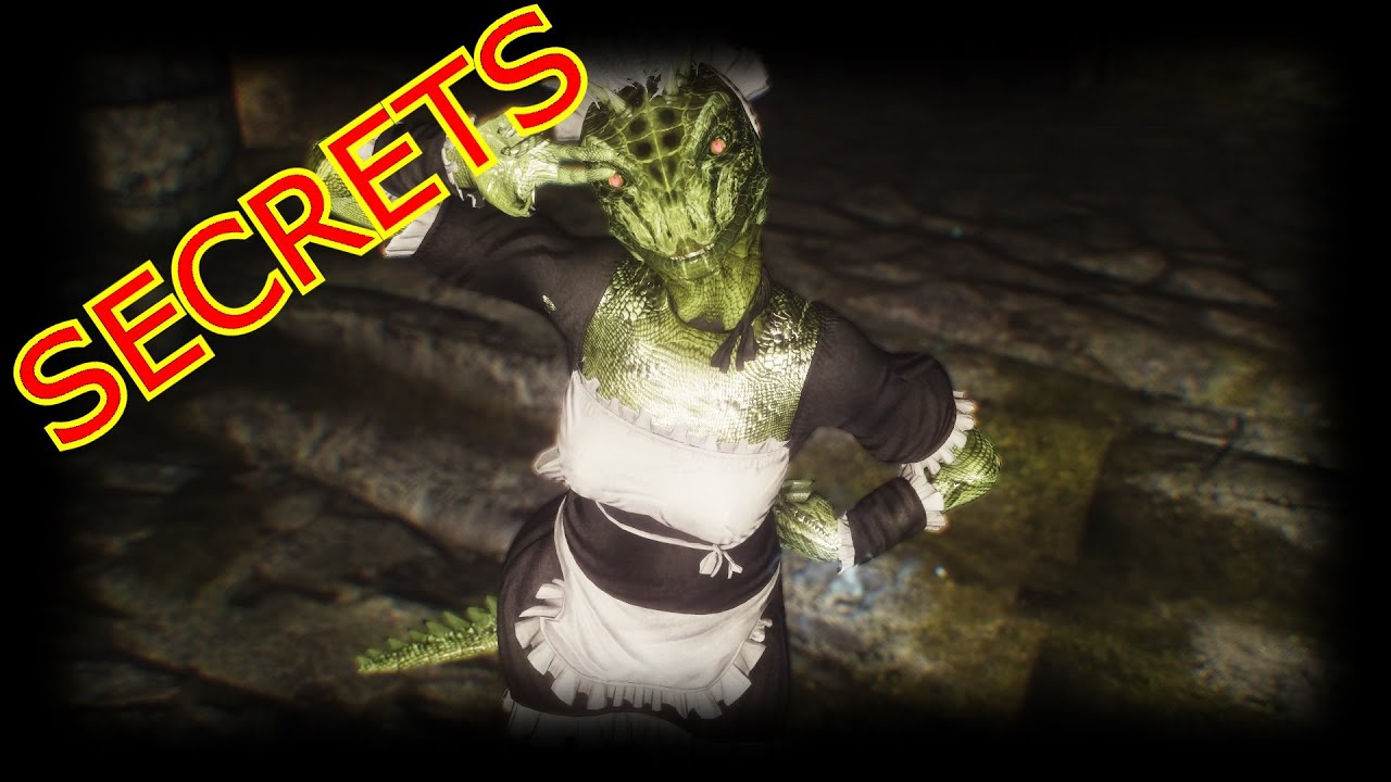 Quick Skyrim Lore The Lusty Argonian Maid Secrets Youtube