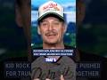 Kid Rock dishes on Trumps skepticism before meeting Maher #shorts #news #fox #trump #politics