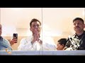 Salman Khan Delights Fans with Eid Greetings Outside Mumbai Residence | News9  - 01:59 min - News - Video