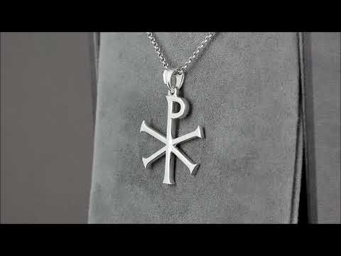 Оригинальная серебряная подвеска