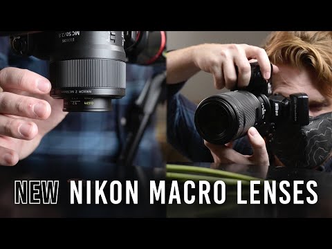 Nikon Unveils 50mm F2.8 and 105mm F2.8 1:1 Macro Lenses for Z-Series Cameras; Pre-order at B&amp;H Photo