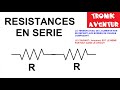 TRONIK AVENTUR N°1 : résistances en série - loi d'Ohm - volts amperes ohm -