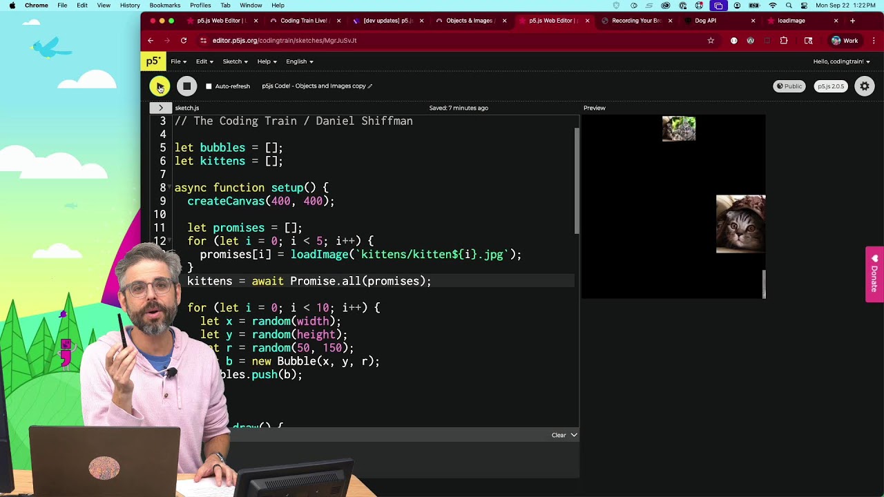 p5.js 2.0, transformers.js, and more? (TIME SUBJECT TO CHANGE!)