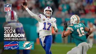 Buffalo Bills vs. Miami Dolphins Game Highlights | NFL 2024 Week 2