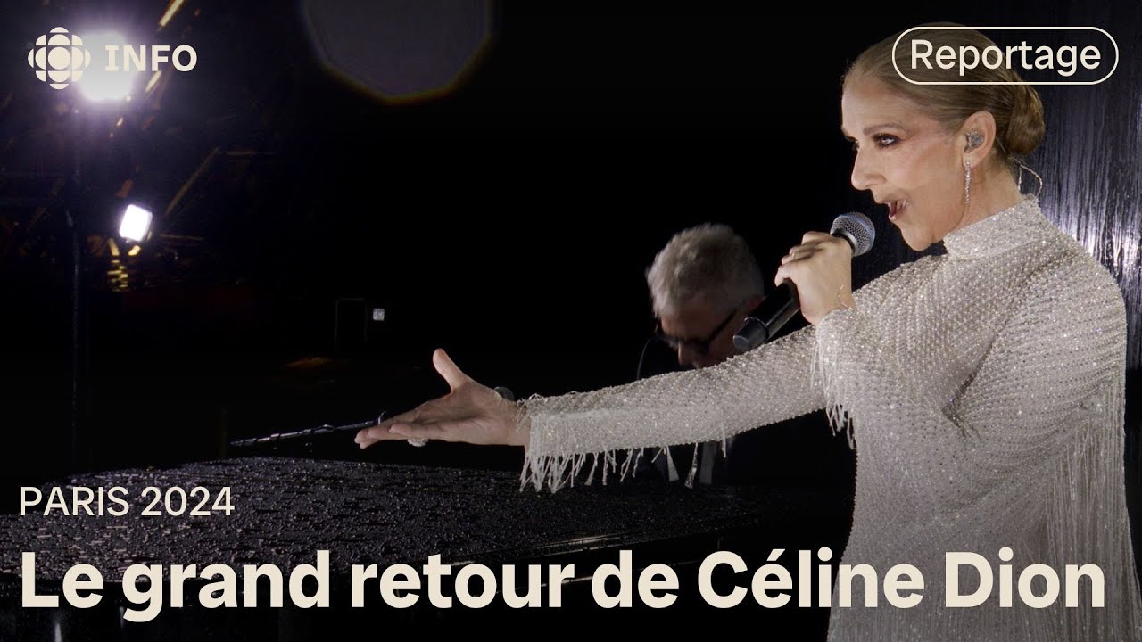 Paris 2024 : une cérémonie d'ouverture couronnée par Céline Dion