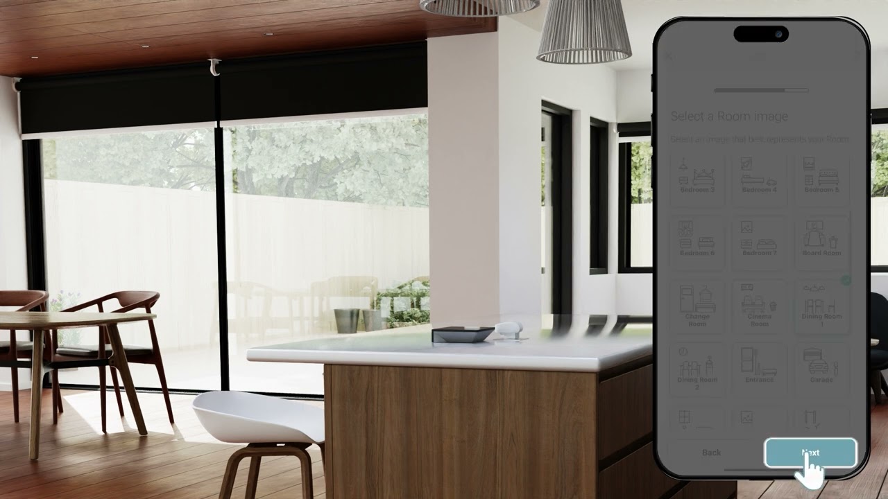 Pulse PRO shade group control
