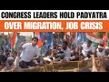 Live : Patna | Congress Holds Padyatra Against Migration and Unemployment Issues | News9