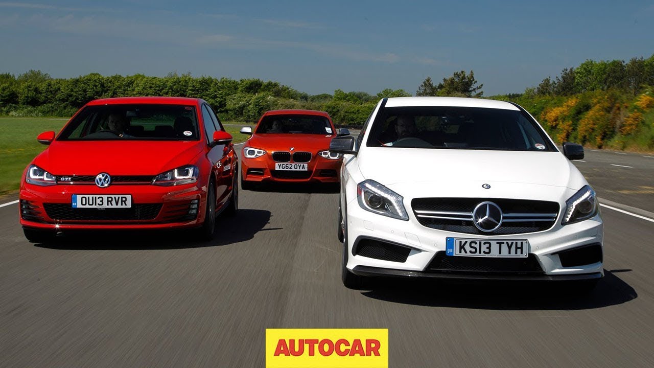 Bmw 1m vs golf r #2