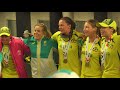 Exclusive access to Australia dressing room after World Cup triumph | CWC22