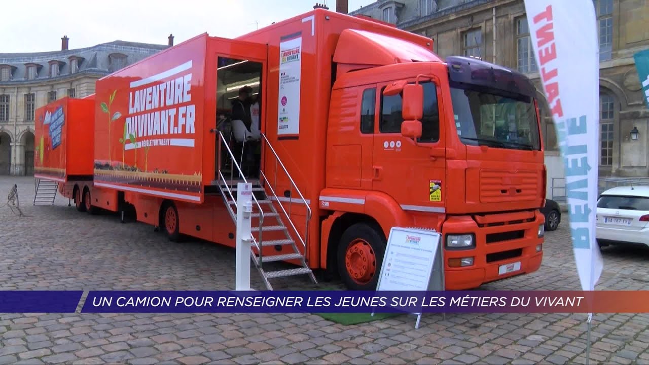 Yvelines | Un camion interactif pour sensibiliser aux métiers du vivant